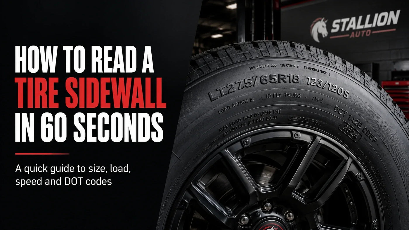 How to read a tire sidewall in 60 seconds